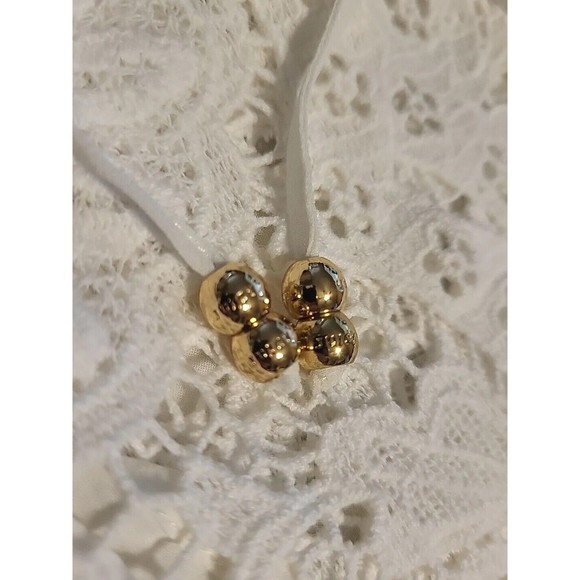 Vintage Juicy Couture-Elegant white Lace Long Sleeve Dress - Picture 2 of 11